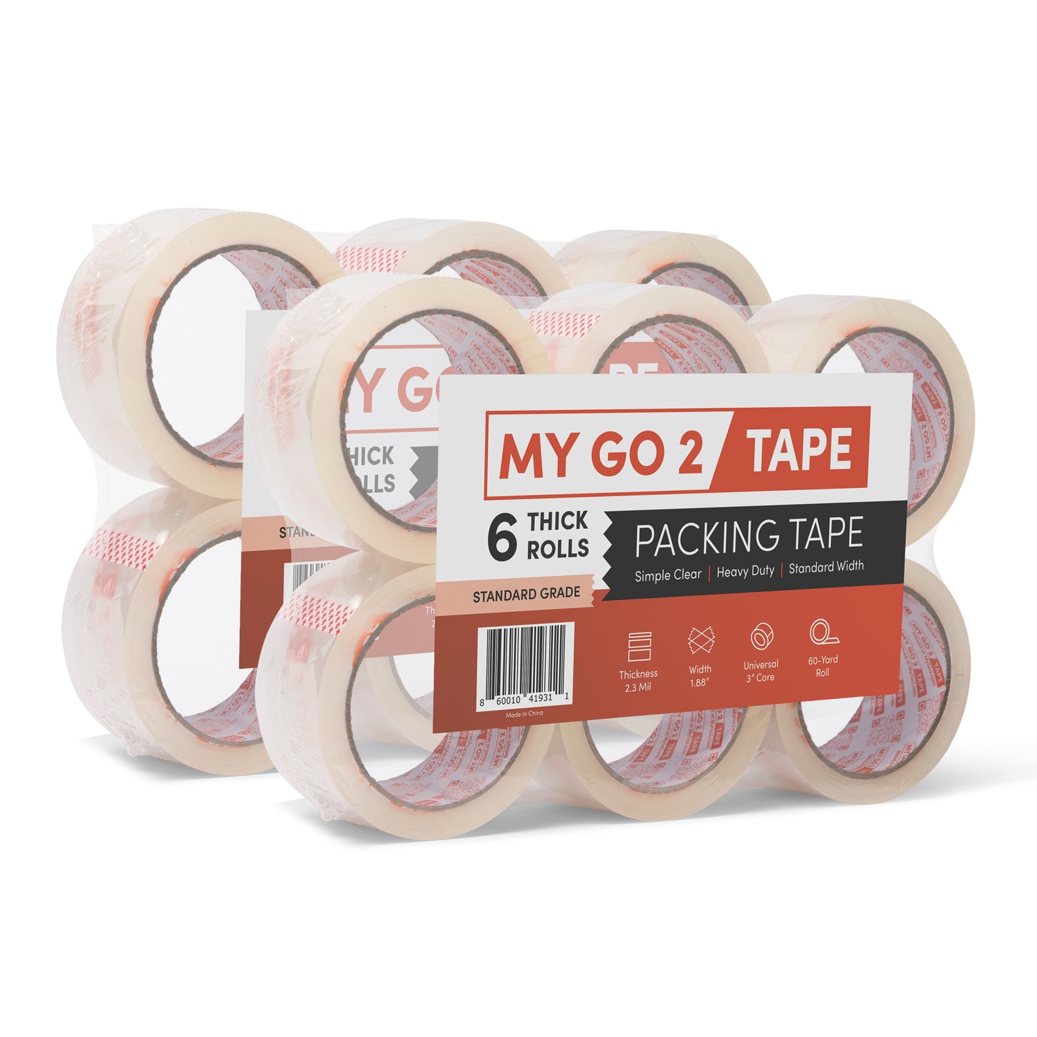 Standard Width, Standard Grade Packing Tape