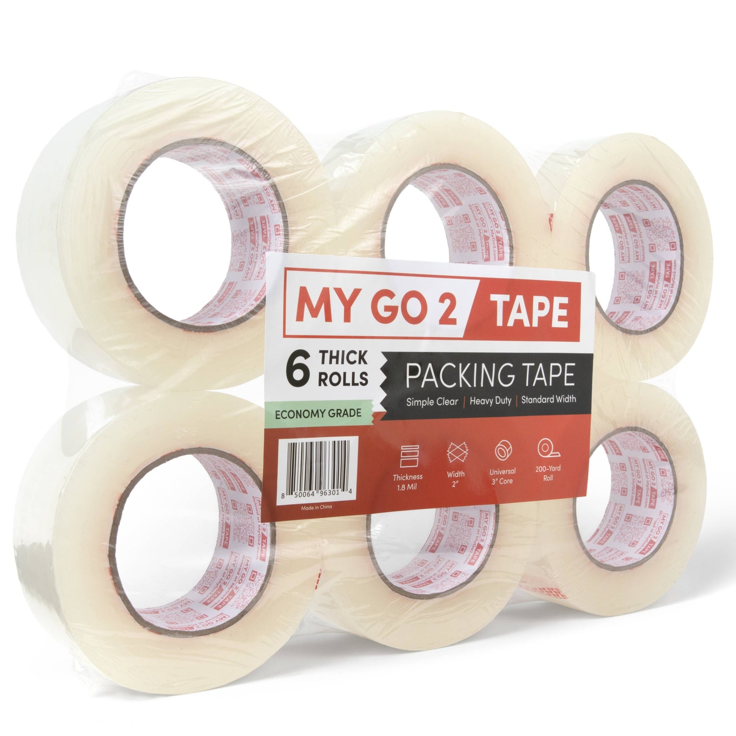 Standard Width, Economy Grade Packing Tape