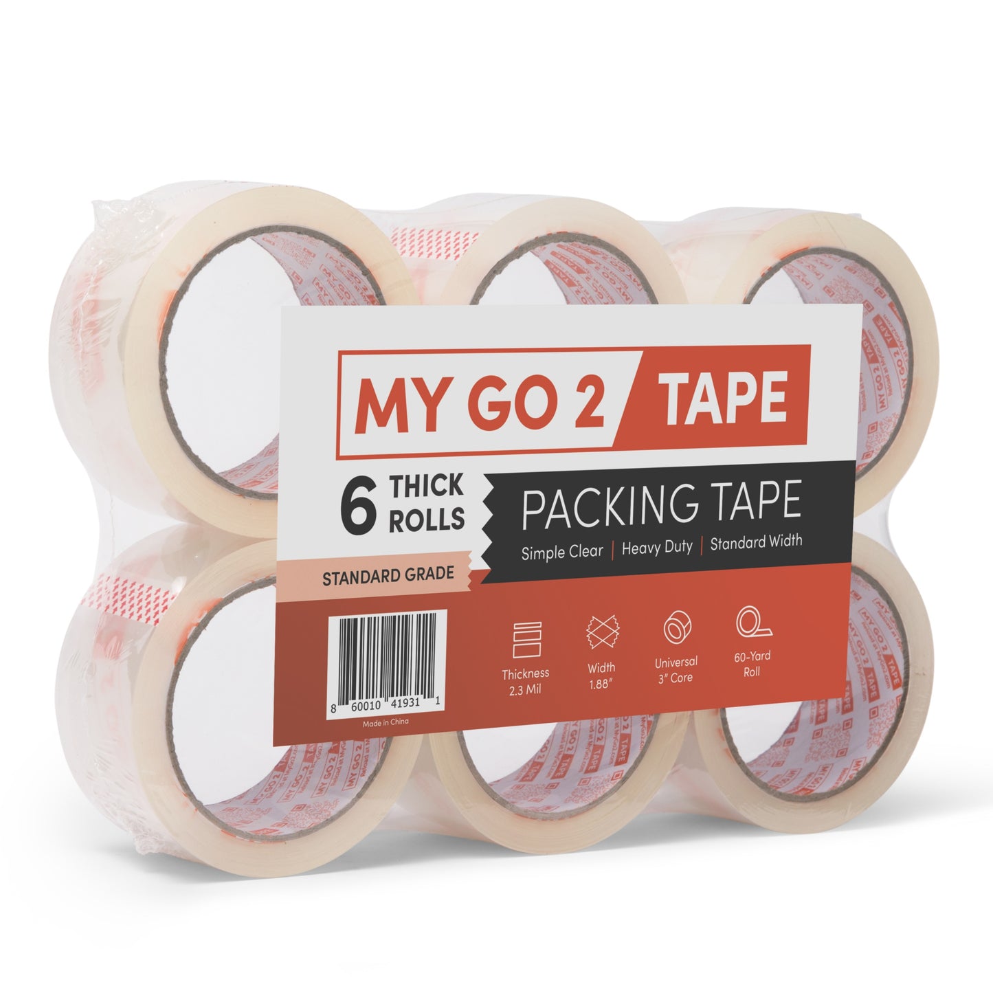 Standard Width, Standard Grade Packing Tape