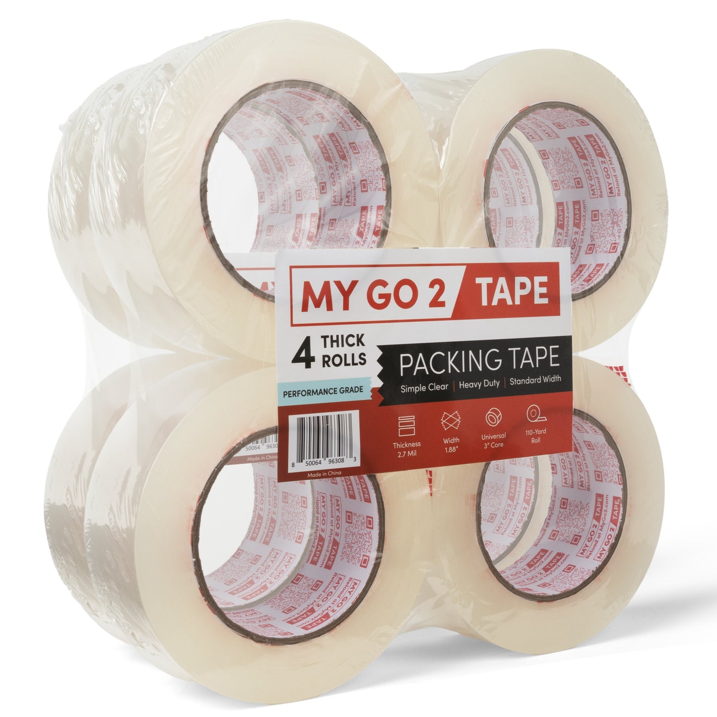 Standard Width, Performance Grade Packing Tape