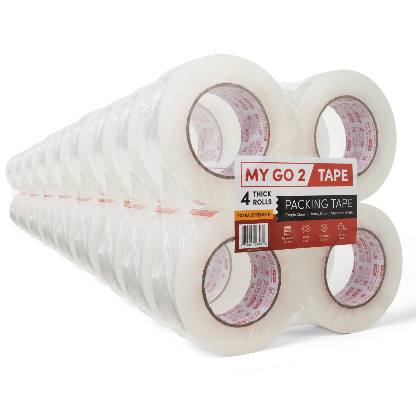 Standard Width, Extra Strength Grade Packing Tape