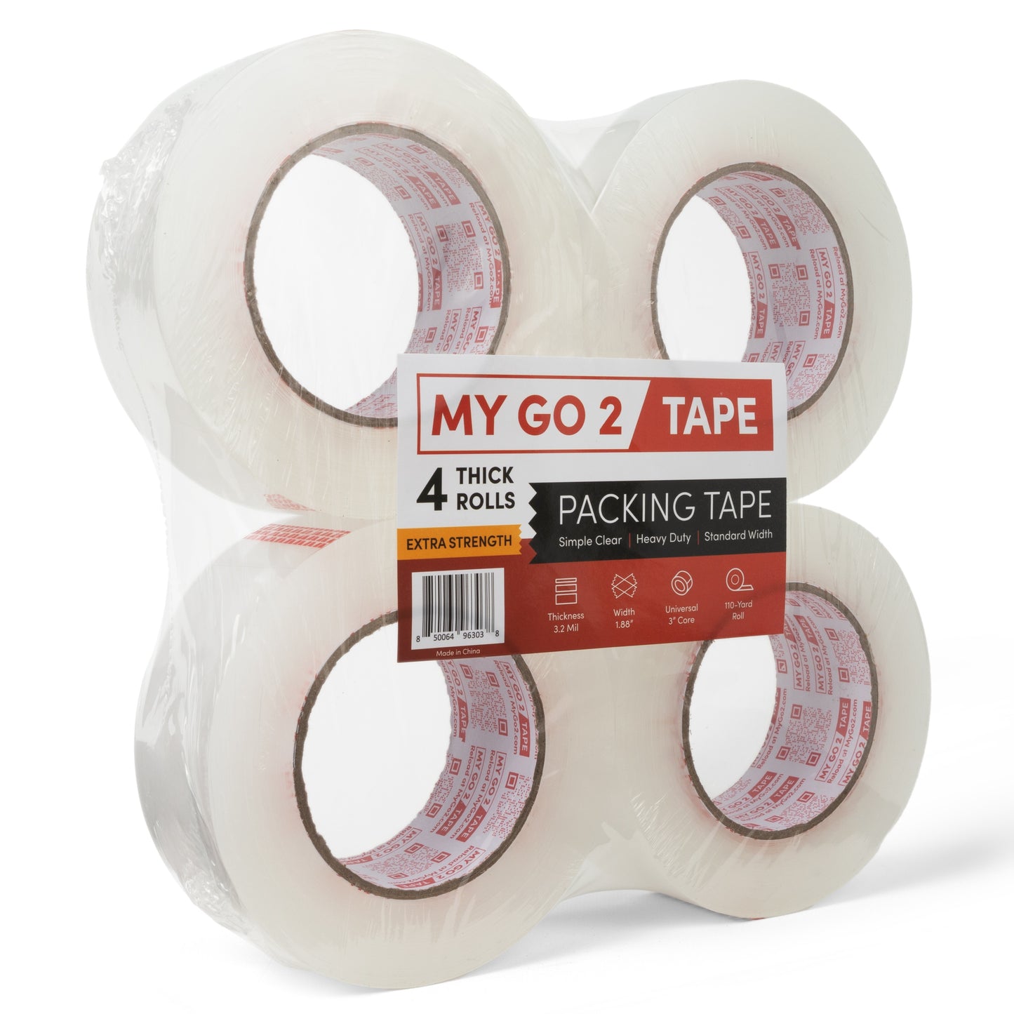 Standard Width, Extra Strength Grade Packing Tape