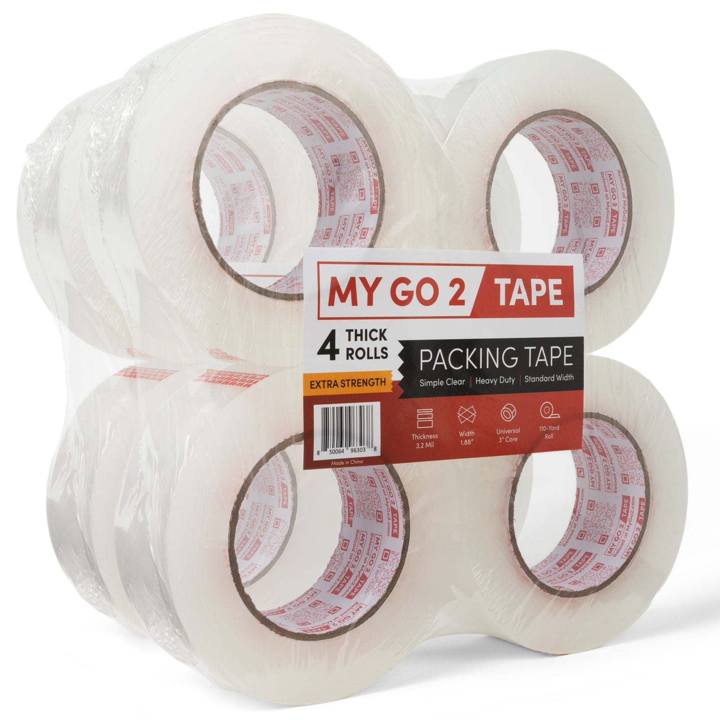 Standard Width, Extra Strength Grade Packing Tape