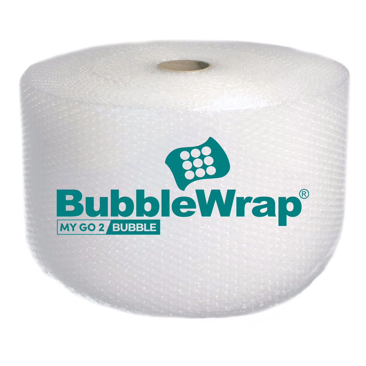 1 Roll of Small Bubble Wrap with My Go 2 Bubble on a white background